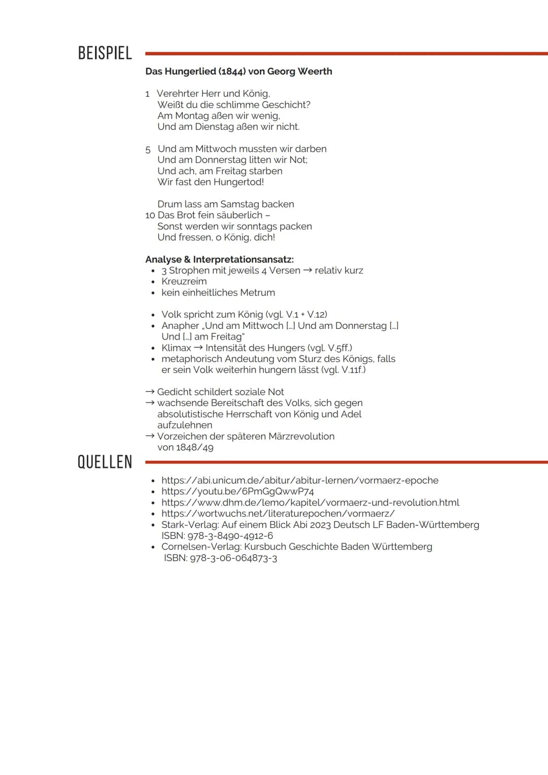 ZEITLICHE
EINORDNUNG
HISTORISCHER
KONTEXT
MERKMALE DER
LITERATUR
• nach Wiener Kongress 1814
vor Märzrevolution 1848/1849
●
VERTRETER
Junges