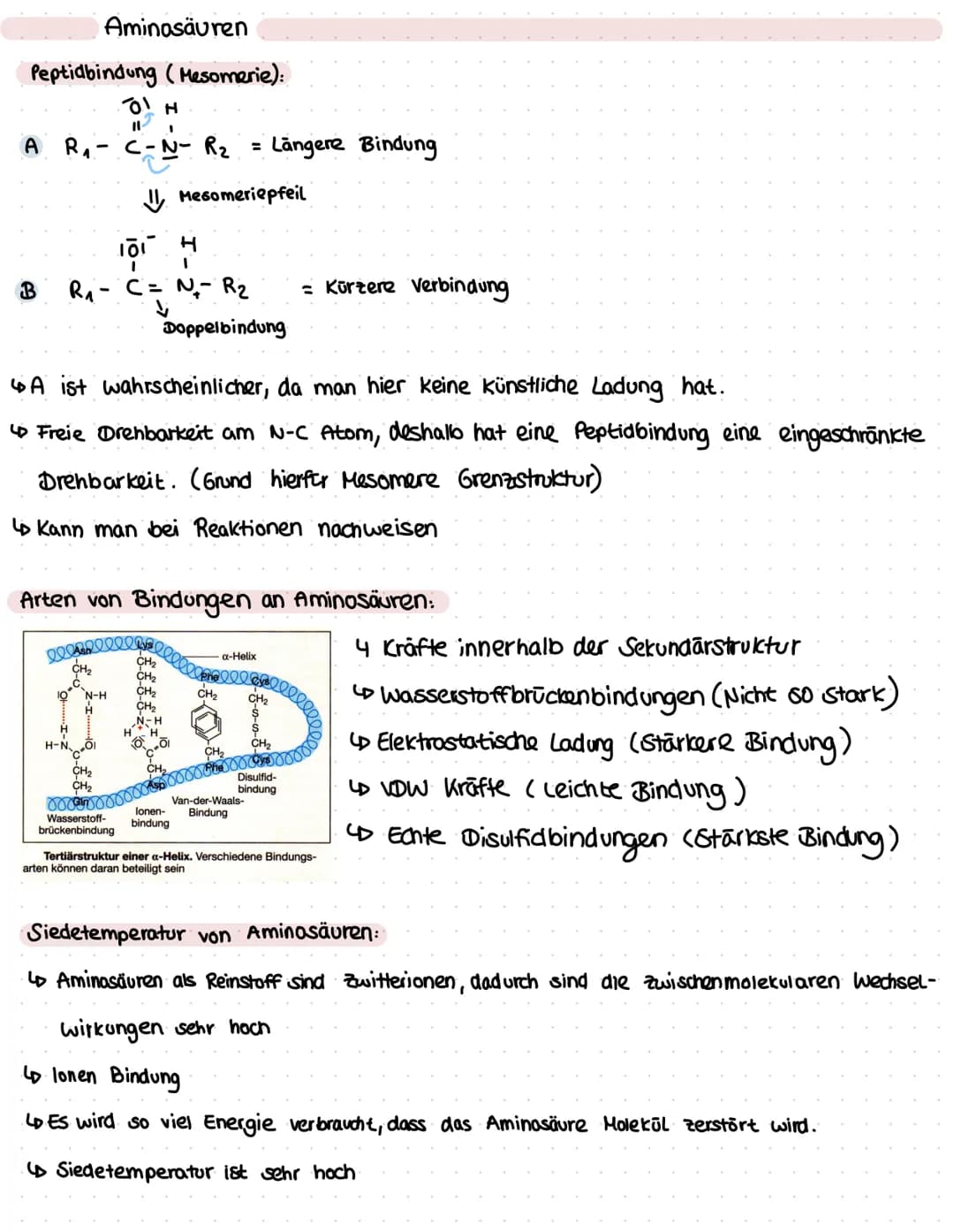 Aminosäuren
Was sind Aminosäuren?
LD Sind chemische Verbindungen mit einer Stickstoff enthaltenden Aminogruppe und
einer Kohlenstoff und Sau
