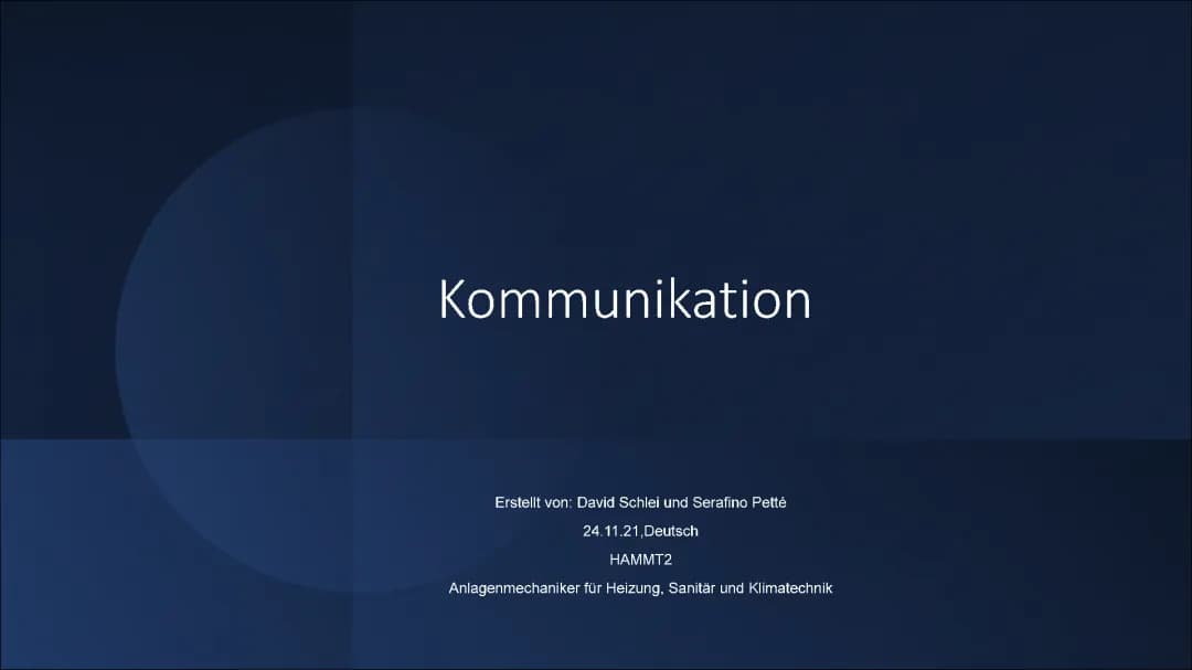 Kommunikation 