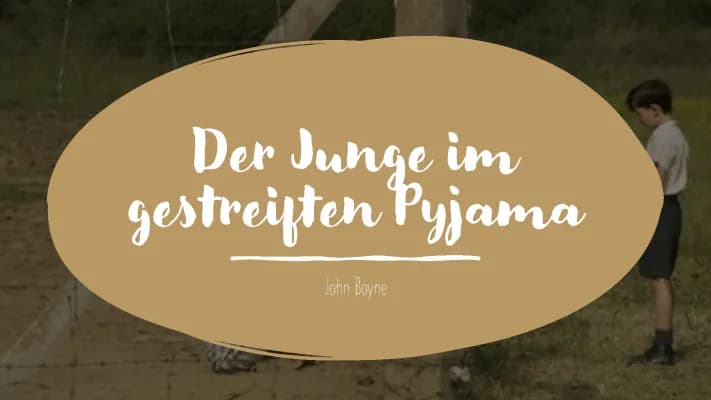 Know Buchvorstellung „Der Junge im gestreiften Pyjama“ thumbnail