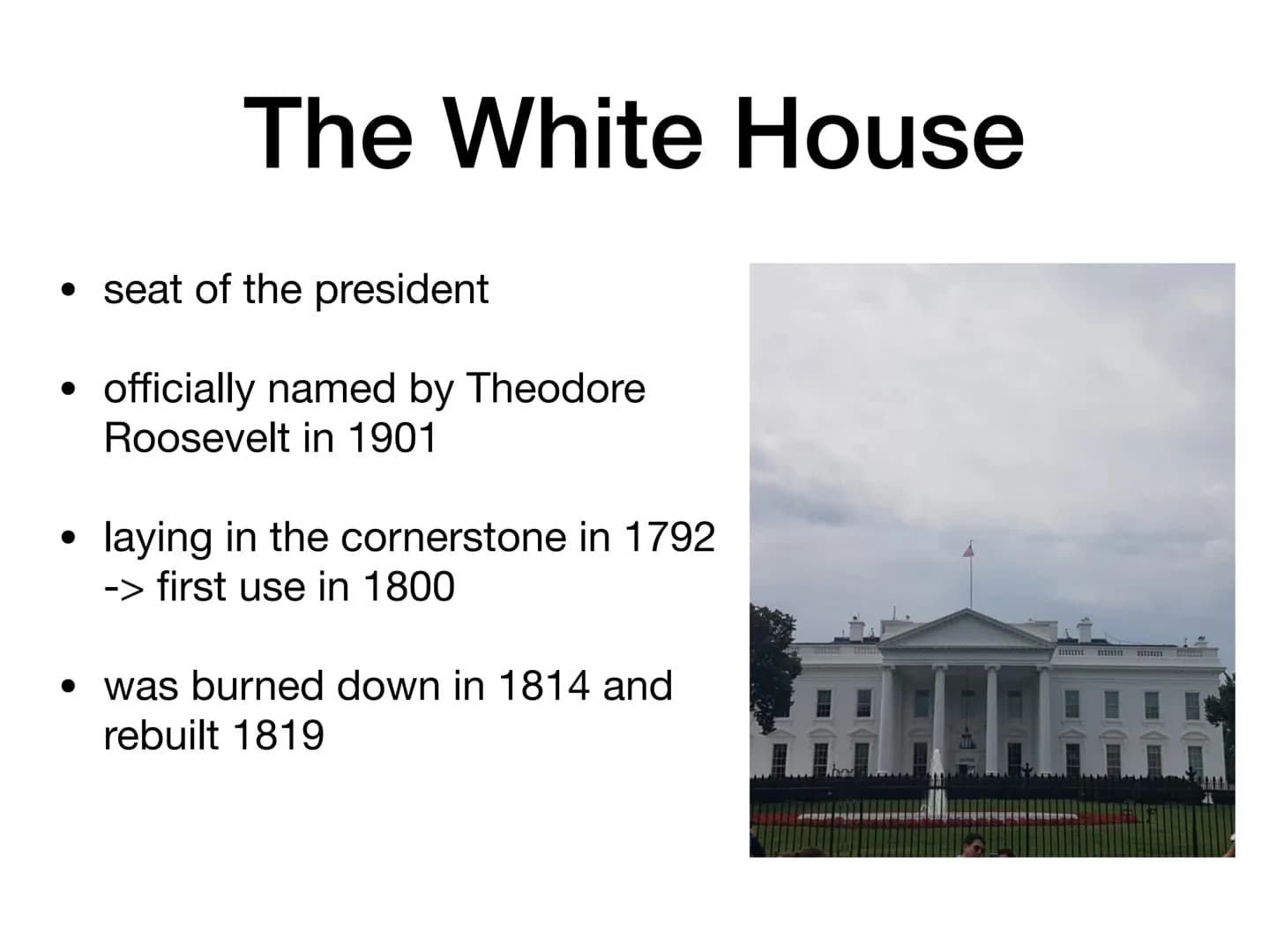 Basic Information:
since 1800 capitol of the United States of America
area: 177 square kilometres
residents: 705,749 (2019)
unemployment rat