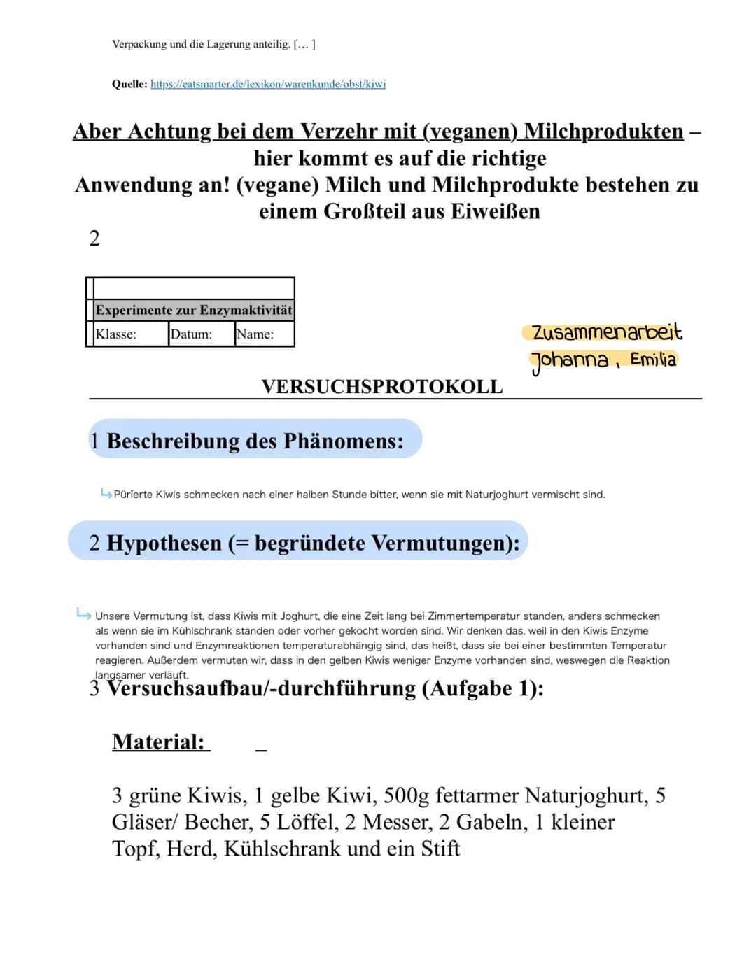 Verpackung und die Lagerung anteilig. [...]
2
Quelle: https://eatsmarter.de/lexikon/warenkunde/obst/kiwi
Aber Achtung bei dem Verzehr mit (v