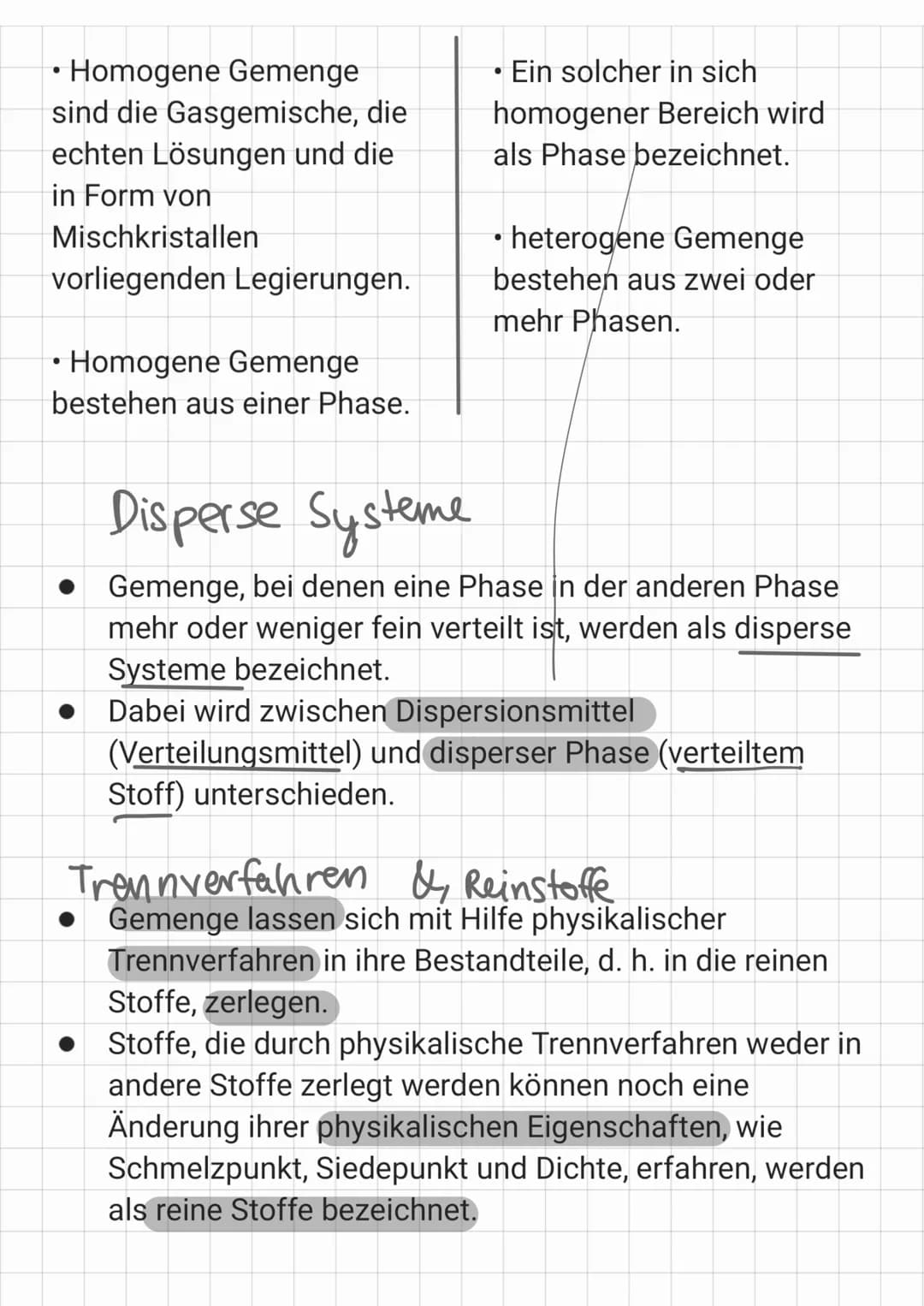 Reinstoffe & Stoffgemische
Bei den Stoffen wird zwischen reinen Stoffen und
Stoffgemengen unterschieden.
STOFFGEMENGE-
Stoffgemische werden 