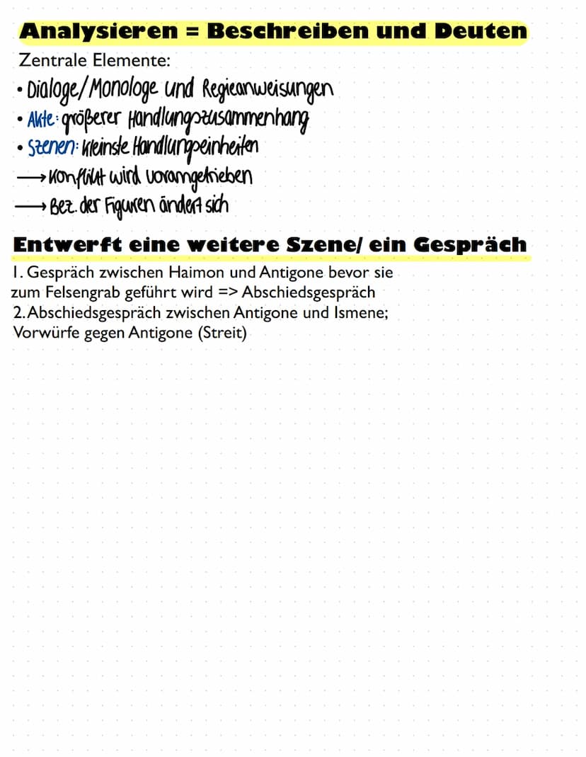 Aufbau der Tragödie
-
Prolog > Exposition
Parodos Einzugslied des Chores
Erstes Epeisodion
Erstes Stasimon (Sandlied)
-
- Zweites Epeisodion