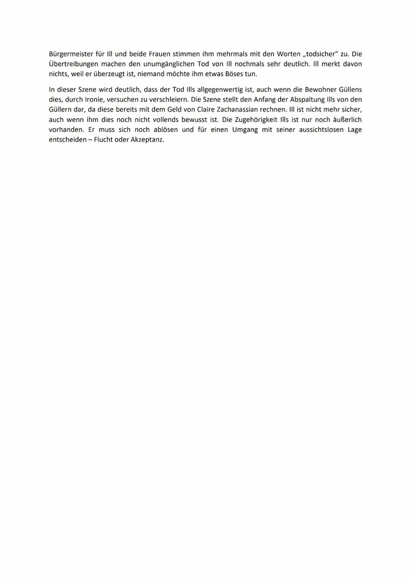 Deutsch Analyse - Besuch der alten Dame
Emma Rath, 30.05.2020
In der tragischen Komödie ,,Besuch der alten Dame", geschrieben von Friedrich 