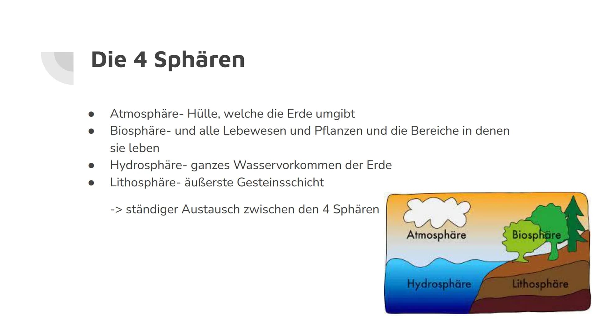 Kohlenstoffkreislauf
und Treibhauseffekt
Lilith Hoß und Anna Popovich Kohlenstoffkreislauf Allgemeines:
●
Geschlossenes System
In 4 untergeo
