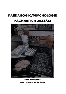 Know Fachabiturvorbereitung Pädagogik/Psychologie 2022/23 thumbnail