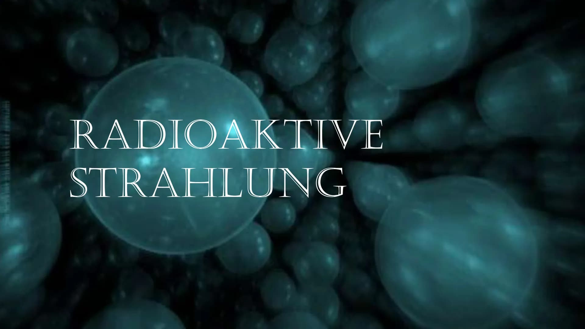 RADIOAKTIVE
STRAHLUNG WAS IST
RADIOAKTIVITÄT?
Definition: " Eigenschaft instabiler
Atomkerne"
› instabil wenn er zu viele
Neutronen enthält
