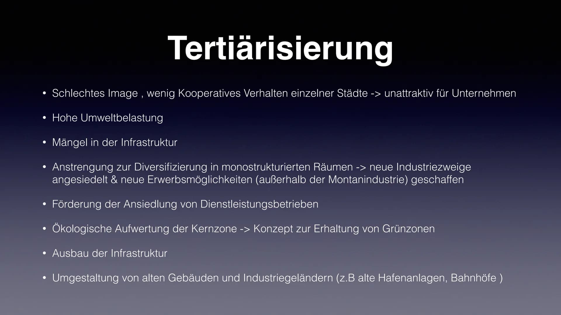 Wirtschaftsregionen im
Wandel ●
●
Merkmale altindustrialisierter Räume
Sektoren Modell
Raumbeispiel Ruhrgebiet
●
●
Inhaltsverzeichnis
Wo lie