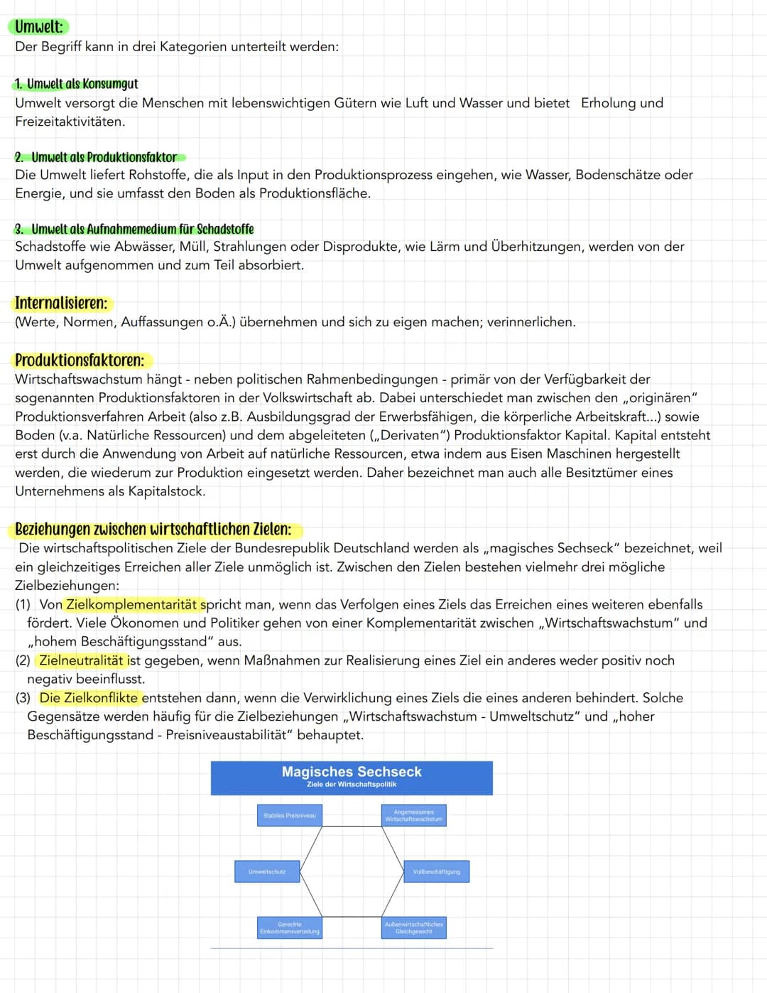 Begriffssammlung
Ökonomie und Ökologic
Ökologie:
Ökologie ist eine Wissenschaft, die die Erkenntnisse verschiedener Disziplinen (Biologie, C