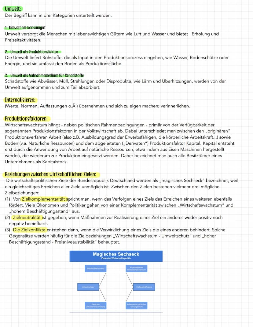 Begriffssammlung
Ökonomie und Ökologic
Ökologie:
Ökologie ist eine Wissenschaft, die die Erkenntnisse verschiedener Disziplinen (Biologie, C