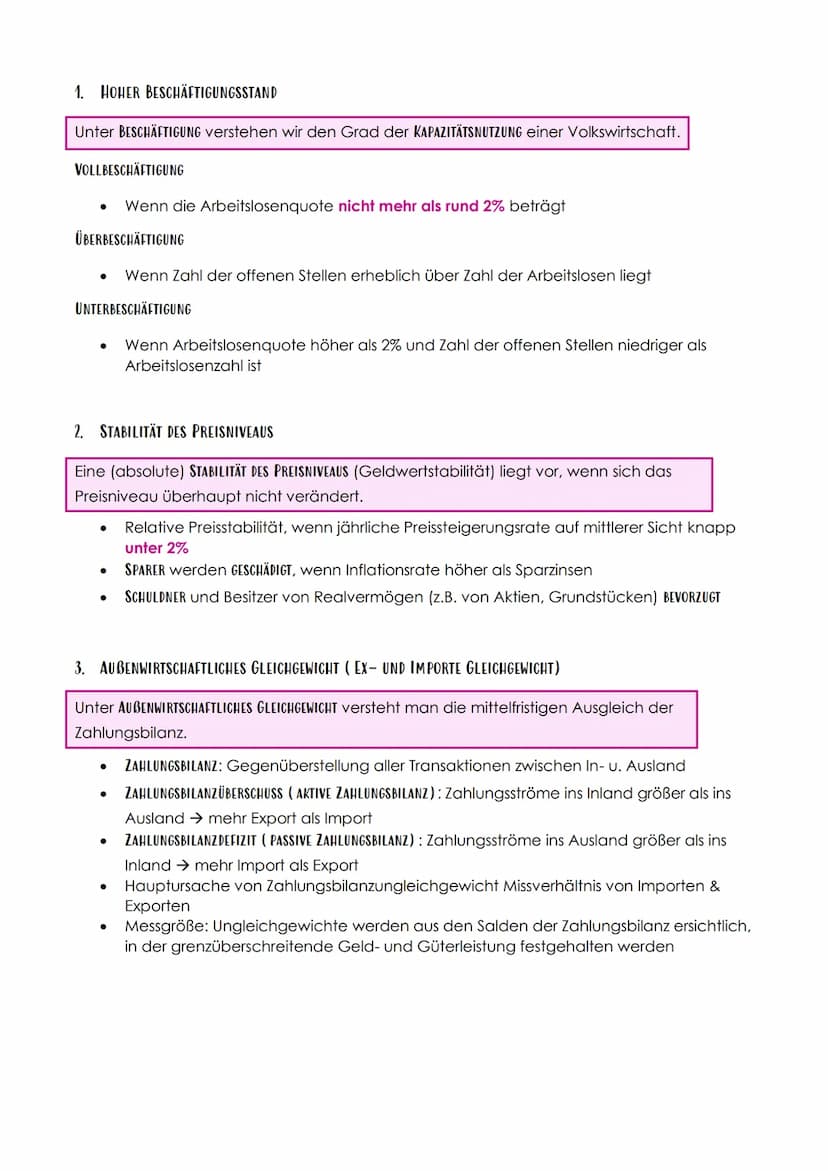 LG 5: WIRTSCHAFTSPOLITIK UNTERSUCHEN UND BEWERTEN
Unter Wirtschaftspolitik versteht man die Beeinflussung der Wirtschaft durch politische
Ma