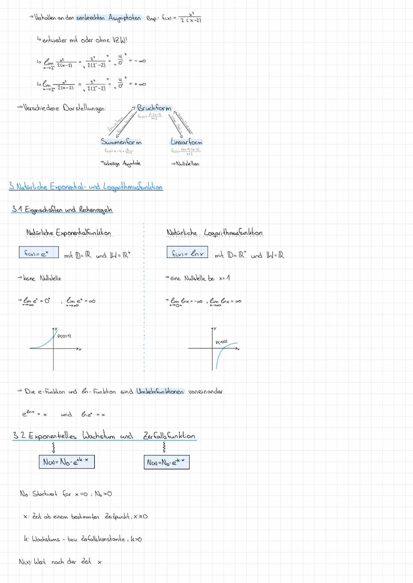 I Analysis
1. Funktion en
1.1 Ganzrationale Funktionen
Exponent
Koeffizient
Grad
n
fcx = ax + ax"
0²-1
z. B. 3x³ + 2x²-x +4
Spezialfälle: Li