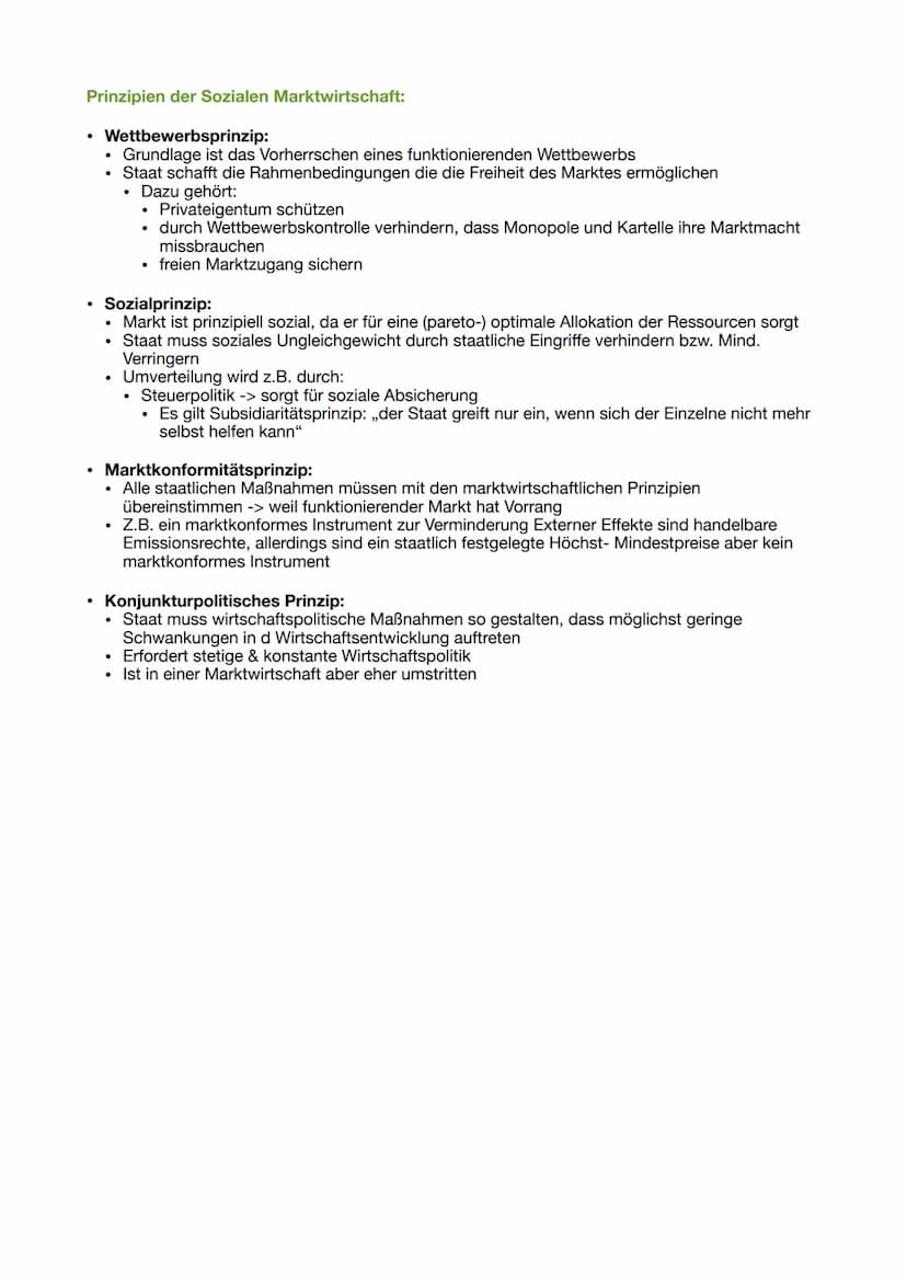 1. Soziale Marktwirtschaft in Deutschland
2. Wirtschaftsordnungen
3. Typen marktwirtschaftlicher Ordnung
4. Prinzipien der Sozialen Marktwir