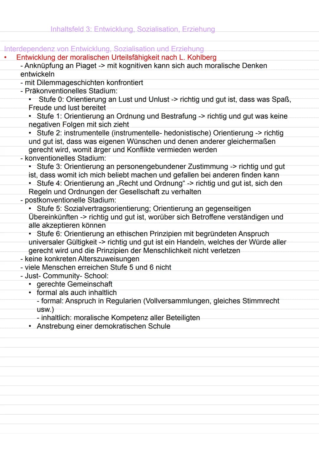 abitur.nrw
Leistungskurs
Inhaltsfeld 3:
Entwicklung, Sozialisation und
Erziehung
Interdependenz von Entwicklung, Sozia-
lisation und Erziehu