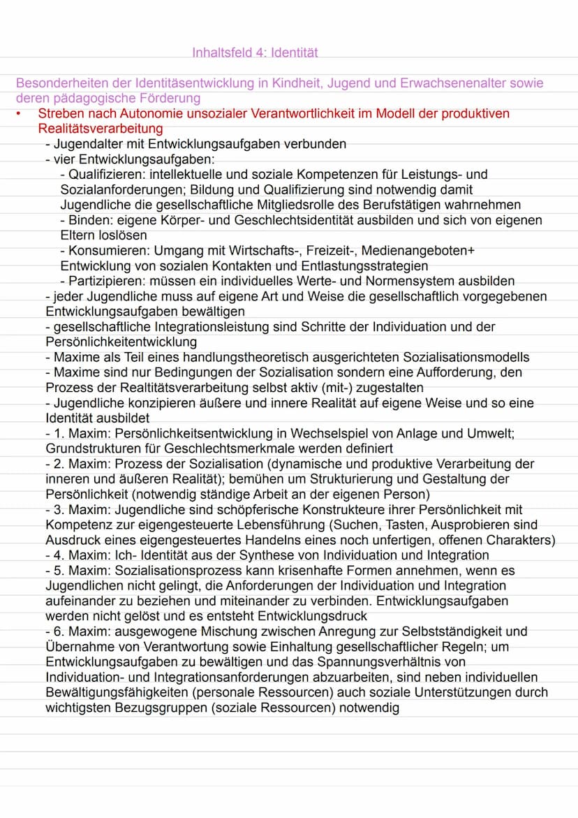 abitur.nrw
Leistungskurs
Inhaltsfeld 3:
Entwicklung, Sozialisation und
Erziehung
Interdependenz von Entwicklung, Sozia-
lisation und Erziehu