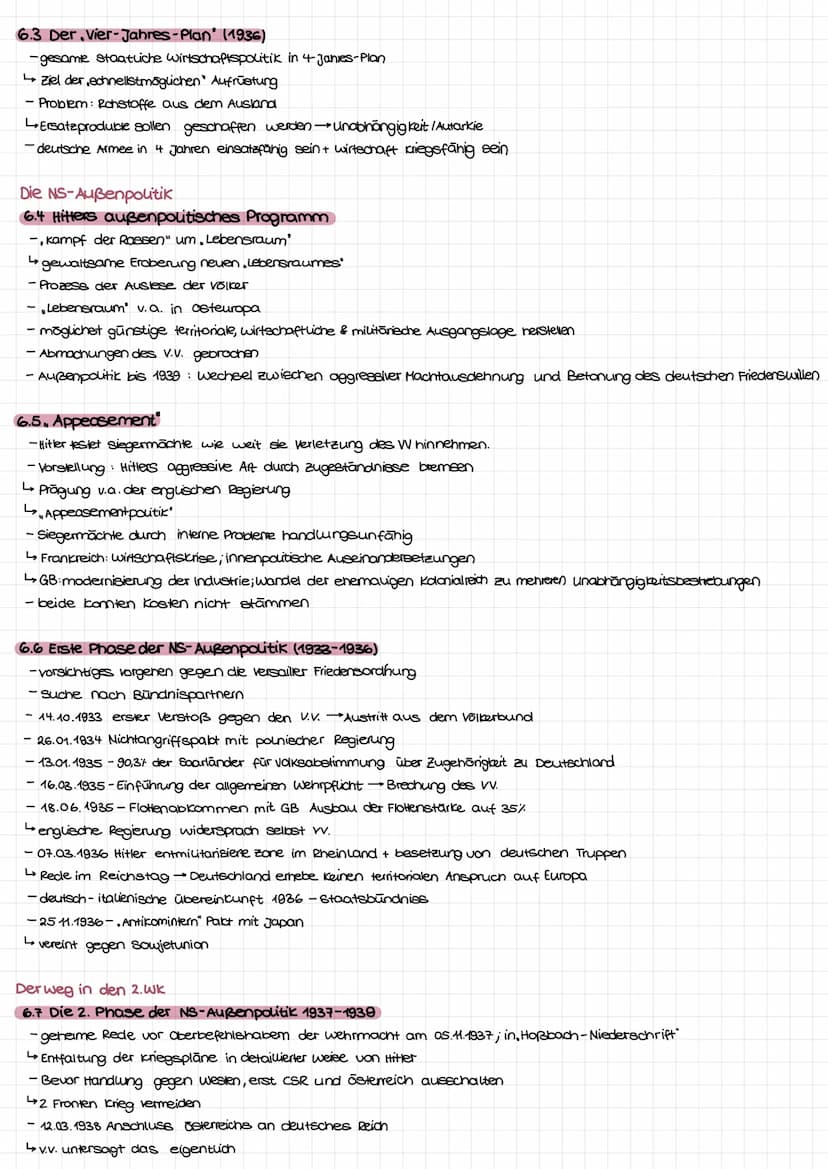 Nationalsozialismus und 2. WK
1. Nationalsozialismus und Faschismus
1.1 Faschismus
- zunächst ital. Kampfbünde von Benito Mussolinis
-konnte