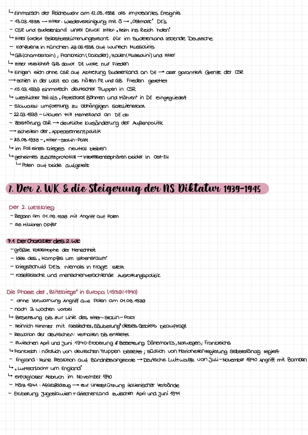 Nationalsozialismus und 2. WK
1. Nationalsozialismus und Faschismus
1.1 Faschismus
- zunächst ital. Kampfbünde von Benito Mussolinis
-konnte