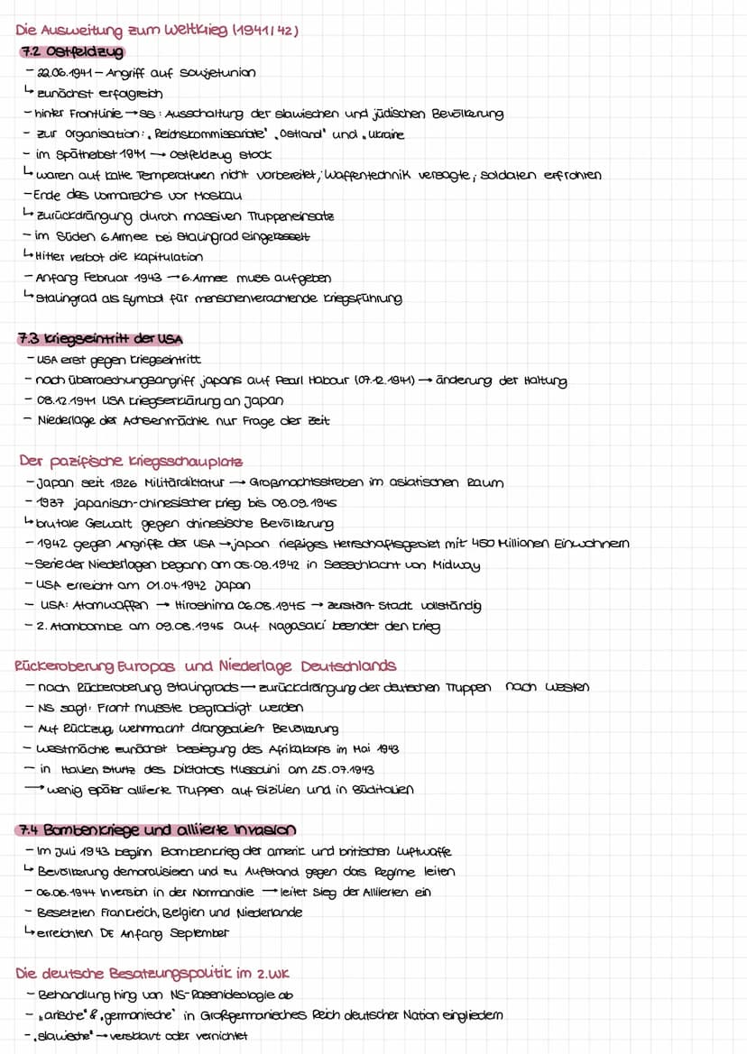 Nationalsozialismus und 2. WK
1. Nationalsozialismus und Faschismus
1.1 Faschismus
- zunächst ital. Kampfbünde von Benito Mussolinis
-konnte
