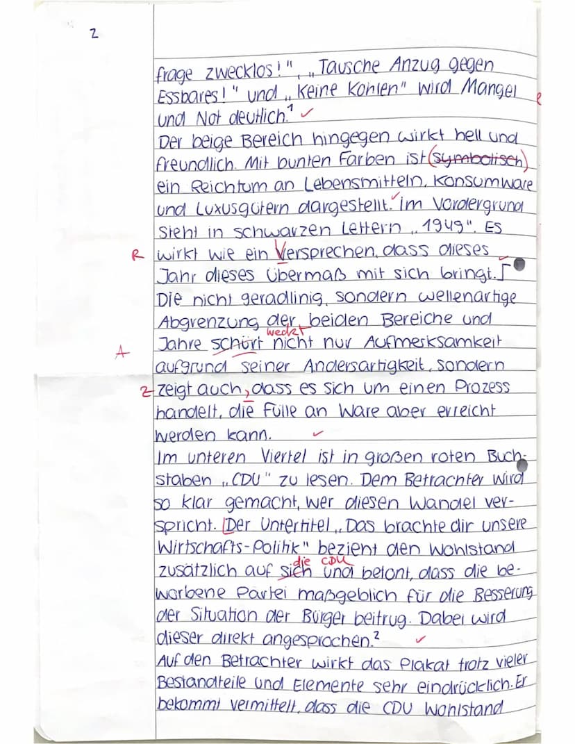12_1: KA No. 1
Name: Melanie
Bitte daran denken (Abzug von VP):
Notizen/Konzept erstellen
✓Sinnhafte Absätze machen
1) Analysieren Sie das v