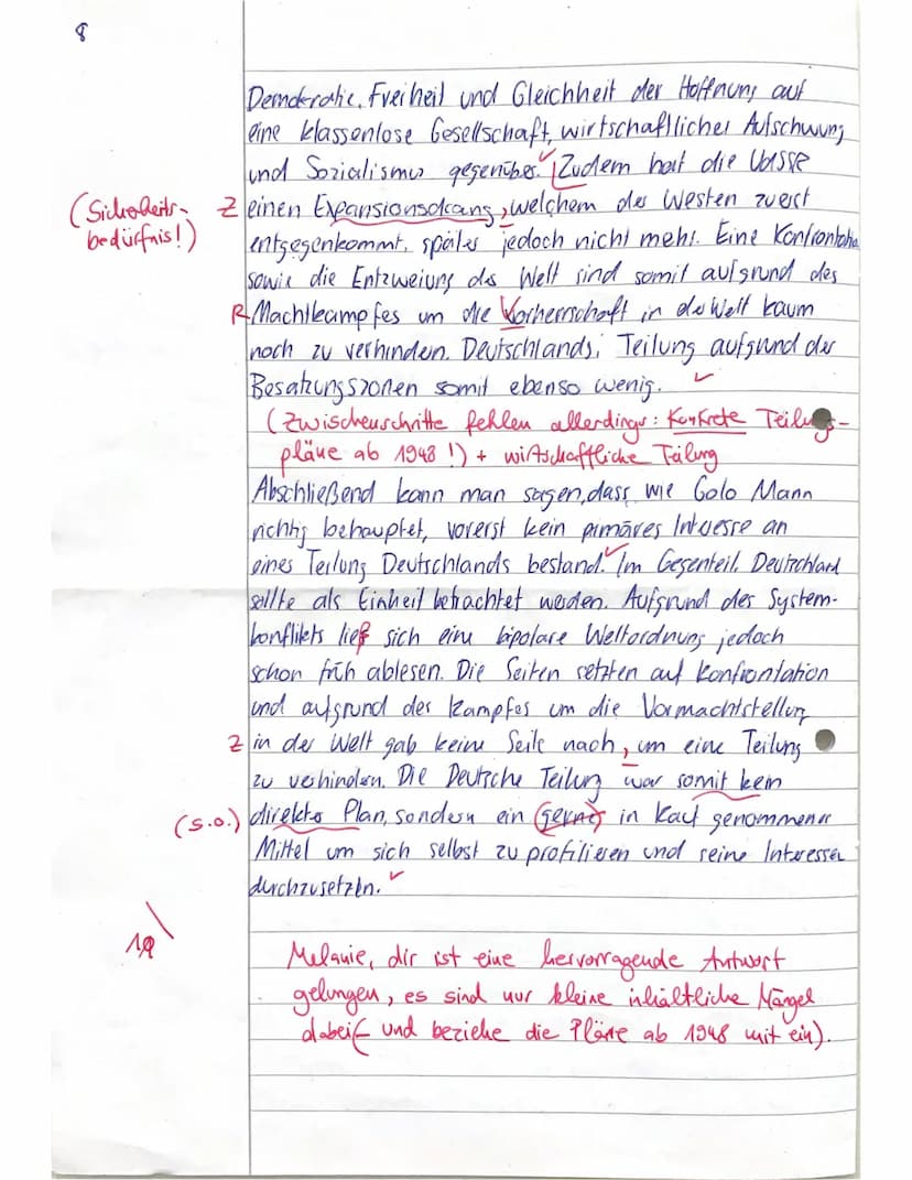 12_1: KA No. 1
Name: Melanie
Bitte daran denken (Abzug von VP):
Notizen/Konzept erstellen
✓Sinnhafte Absätze machen
1) Analysieren Sie das v