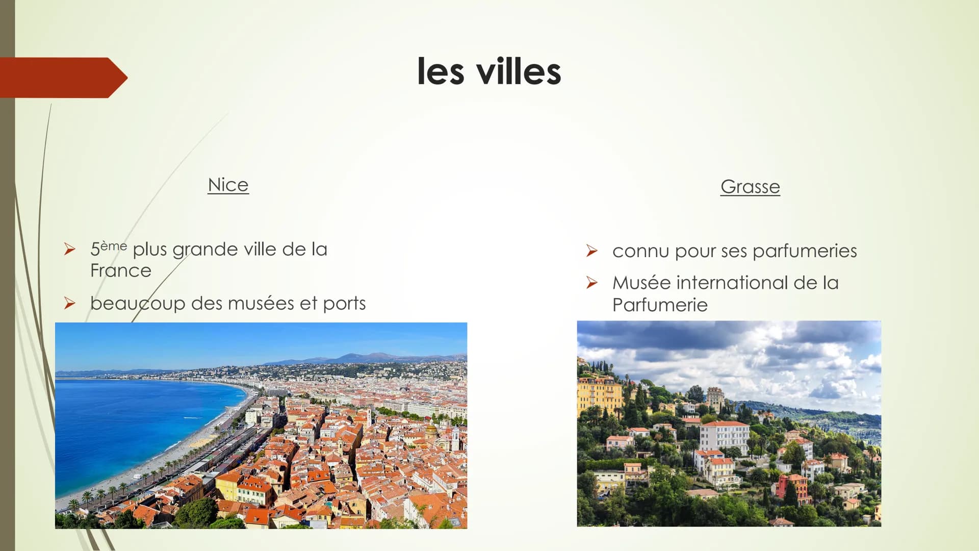 Provence-Alpes-Côte-d'Azur
N Structure de la présentation
1) Informations générales
2) la géographie
3) les villes
4) le climat
5) la cultur