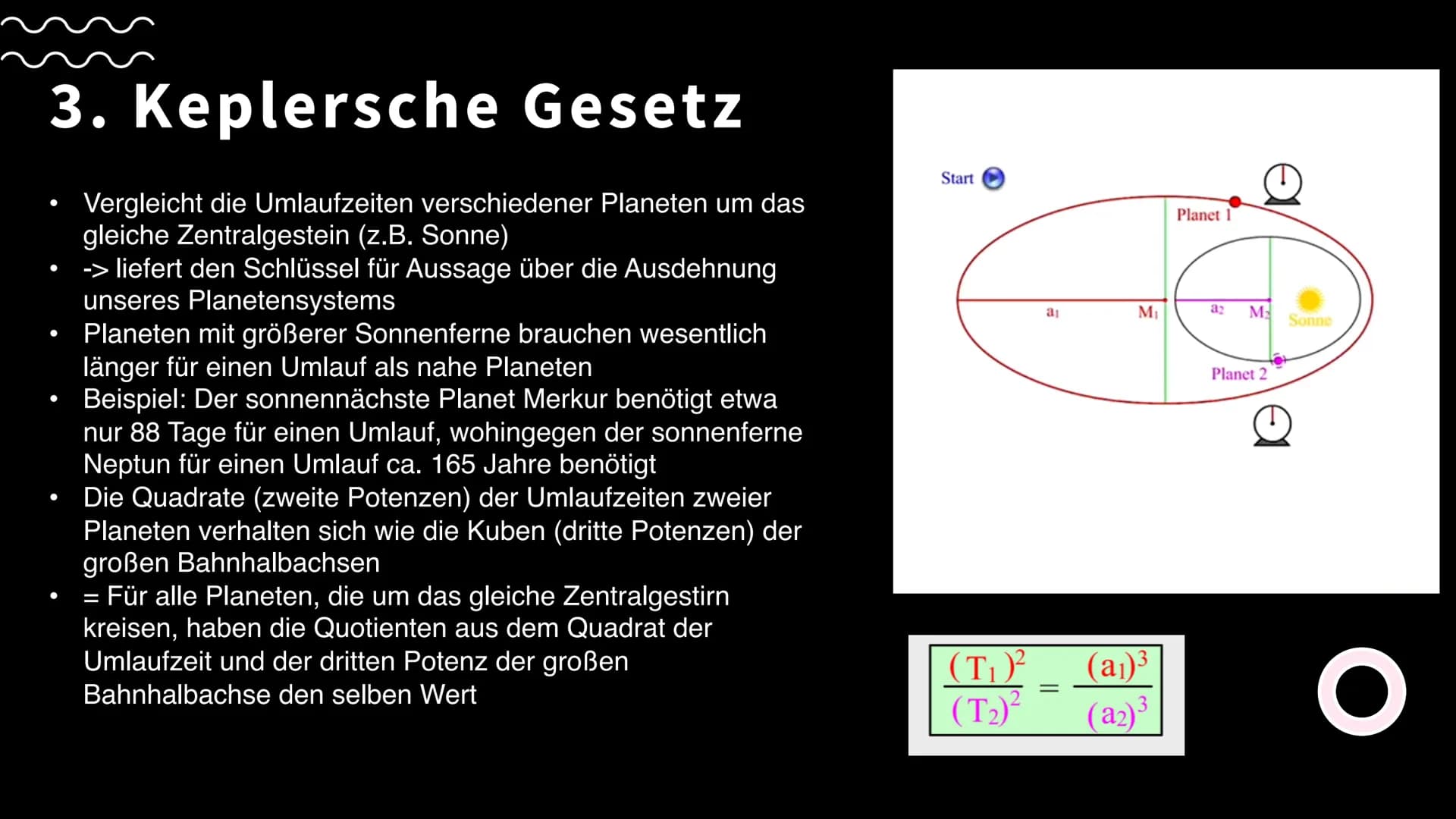 Kepler
Keplerschen Gesetze
O Themen
Biografie
Einfluss auf die Physik
Keplerschen Gesetze
Weltbild
Quellen
●
●
●
●
O
2 Biografie
Johannes Ke