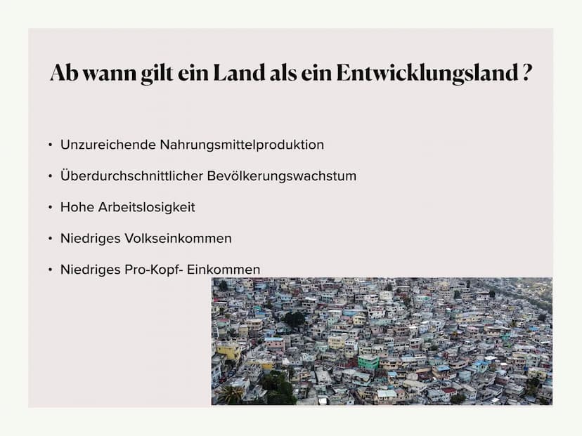 Entwicklungsländer-
Schwellenländer-
Industrieländer • Ab wann gilt ein Land als Entwicklungsland?
Ab wann gilt ein Land als Schwellenland?
