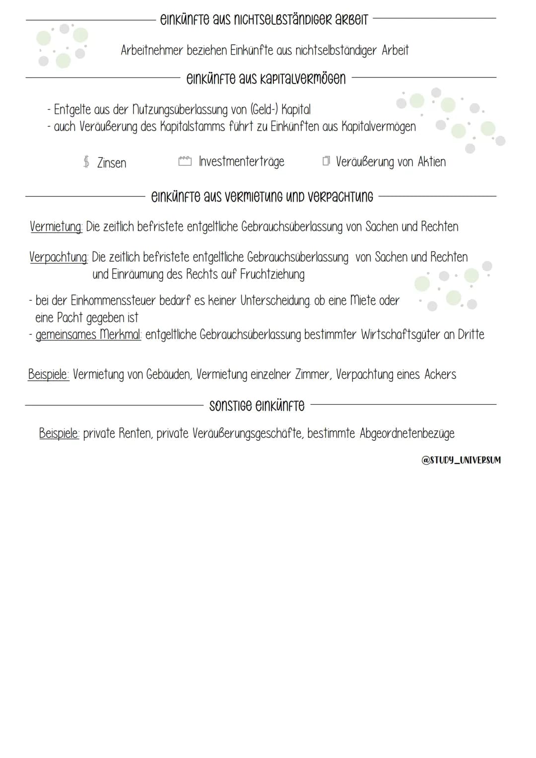 Einkommensteuer
einkommensteueRPFLICHT
SI ESTG persönliche Steuerpflicht / Personenkreis, der unter das Einkommenssteuergesetz fällt
$2 EStG