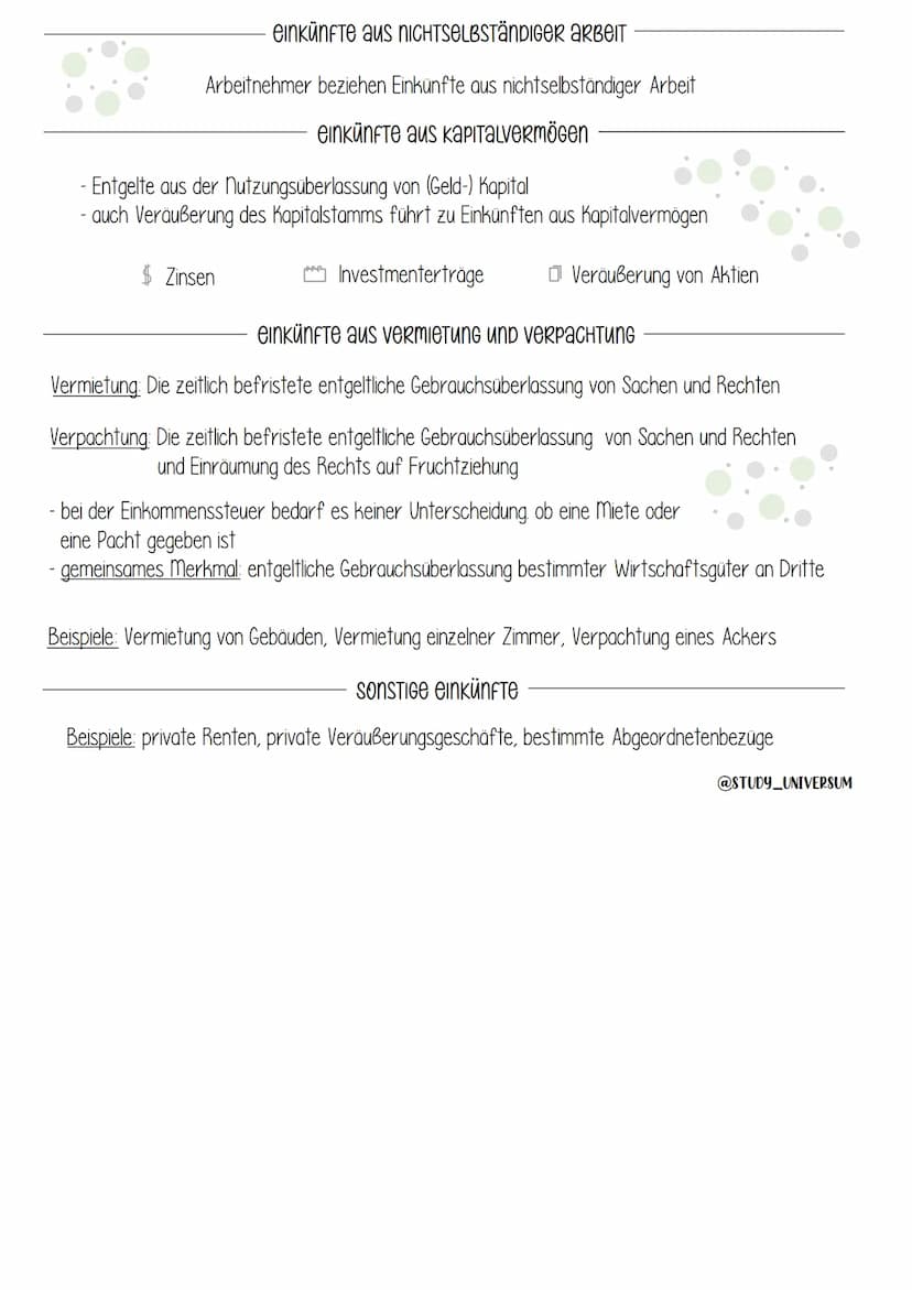 Einkommensteuer
einkommensteueRPFLICHT
SI ESTG persönliche Steuerpflicht / Personenkreis, der unter das Einkommenssteuergesetz fällt
$2 EStG