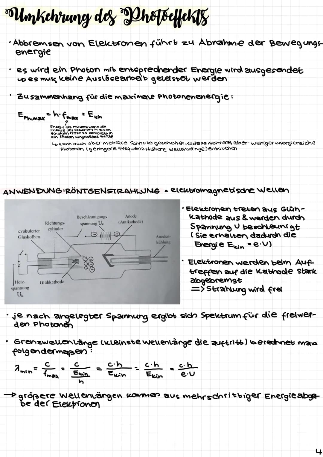 Quantenphysik
HAUPTMERNAL:
Quantenteilung: gewisse physikausche Größen sind nicht veränderbar + können
nur in Vielfachen eines minimalen Wer