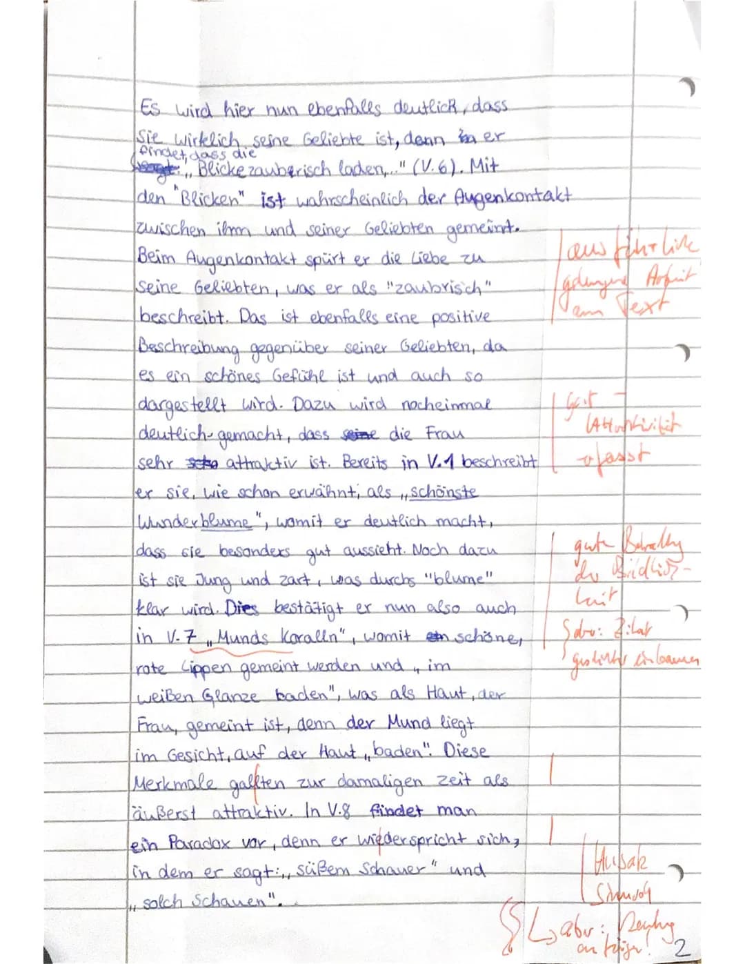 Klasse 11/3
Name:
Beurteilung:
Einleitung (Textinformation, Darstellung des Themas/
Deutungshypothese)
Klassenarbeit Nr. 1
Hauptteil und Sch