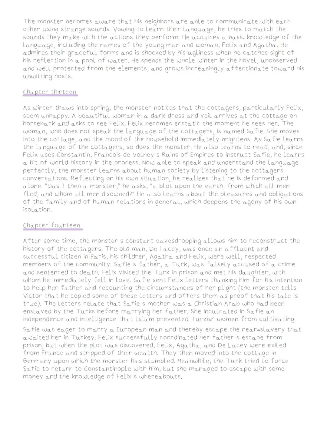 TRANKENSTEIN
Summary of the chapters (letters)
Letter one
The novel itself begins with a series of letters from the explorer Robert Walton t