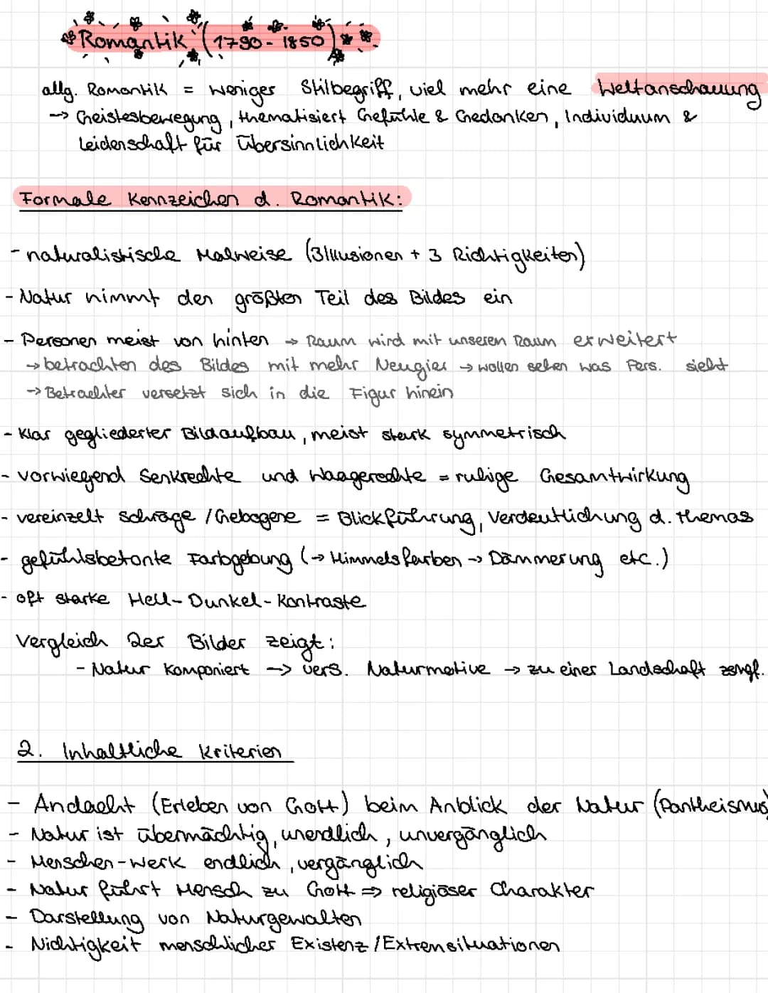 Kunstepoche Romantik