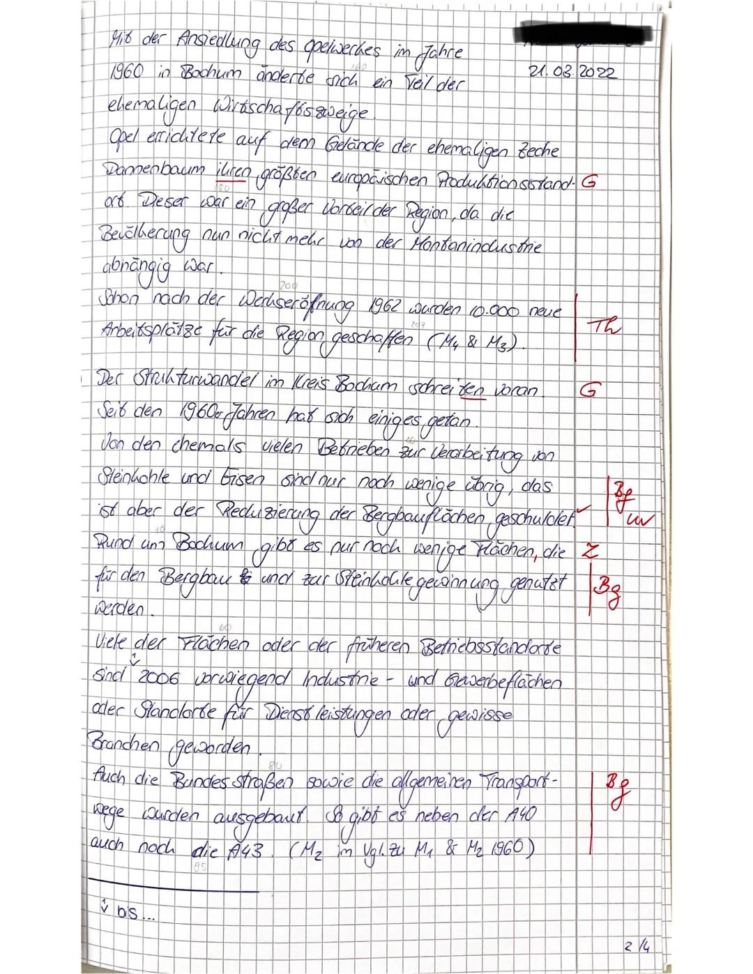 KLAUSTURE
Geographic (K
Thema: Bochum 4.0 - eine Stadt im
Fachlehrer
Wortanzahl: 577
Aufg
A1:
X11
1 :
207
Aufg. 2
95
Aufg. 3 : 270
- EO
-Bed