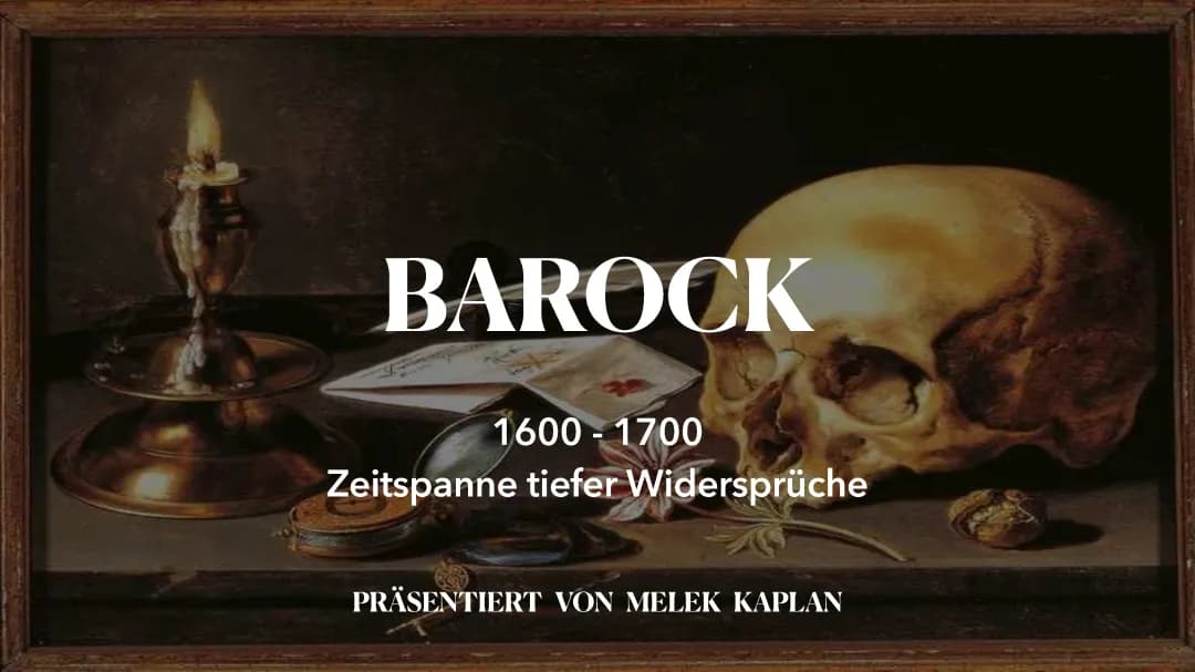 Epoche Barock