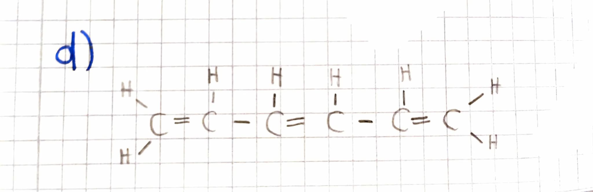 Alkane, Alkene, Alkine
zeichne die Strukturformeln (Lewis - Schreibweise)
für die angegebenen Moleküle
a)
2,2,3,3-Tetramethylbutan
b) 2-Meth