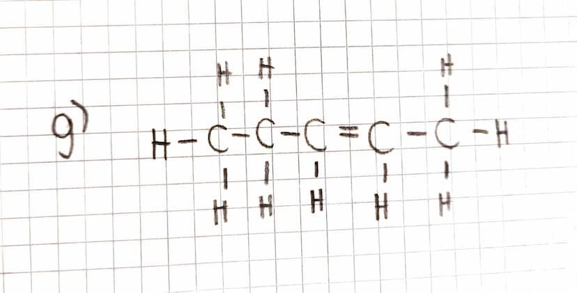 Alkane, Alkene, Alkine
zeichne die Strukturformeln (Lewis - Schreibweise)
für die angegebenen Moleküle
a)
2,2,3,3-Tetramethylbutan
b) 2-Meth