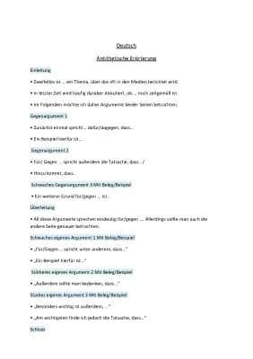 Know Antithetische Erörterung  thumbnail