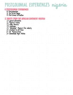 Know Nigeria (Postcolonial experiences) Zusammenfassung Abi 2022 thumbnail