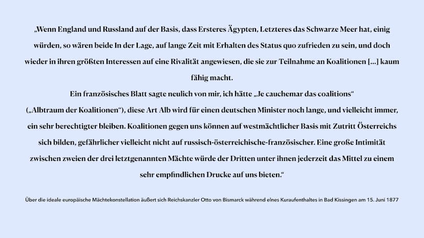 Bismarcks Bündnissystem
Otto von Bismarck
Malena Trapp, 5.1.22 ●
●
●
●
Bündnissystem
●
• Einzelne Bündnisse
Ausgangslage
Außenpolitik Bismar
