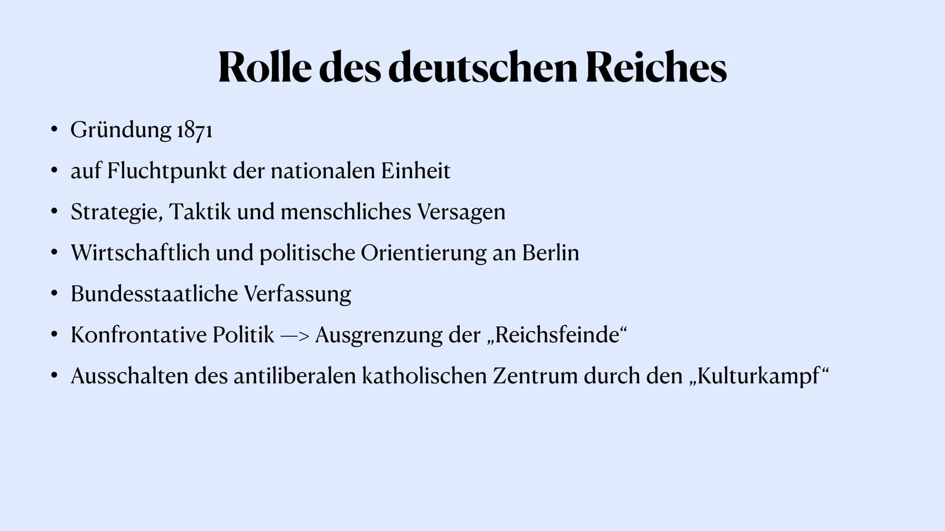 Bismarcks Bündnissystem
Otto von Bismarck
Malena Trapp, 5.1.22 ●
●
●
●
Bündnissystem
●
• Einzelne Bündnisse
Ausgangslage
Außenpolitik Bismar