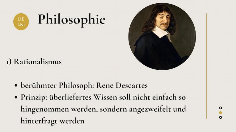 DE
LK₁
Die Epoche der
Aufklärung
08.09.2022 Deutsch LK1 Brinks
000 DE
LK₁
Inhalt
1. Definition
2. Grundgedanken
3. Menschenbild
4. Definitio