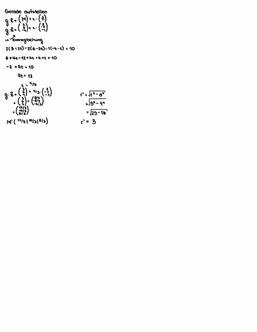 2 Bestimmung von Mittelpunkt und Radius einer Kugel
©x₁² + x² + x² + 4x₂ - 6x₂ + 8%, -7 = 0
x² + 4x₁ + x²₂ -6%₂₁ + x² + 8x₂ = 7
%²³₁ + 4x + 