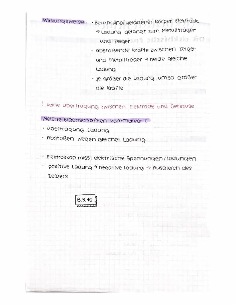 Elektrizitätslehre
Die elektrische Ladung
H
Es gibt positive (+) und negative (-) Ladungen.
Sie können durch Reibung getrennt werden.
Zwisch