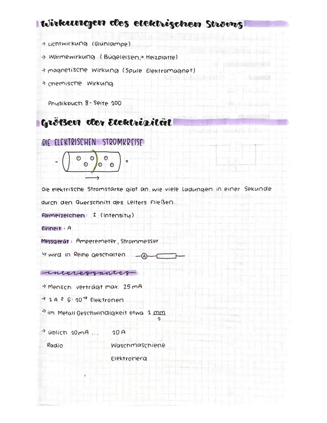 Elektrizitätslehre
Die elektrische Ladung
H
Es gibt positive (+) und negative (-) Ladungen.
Sie können durch Reibung getrennt werden.
Zwisch