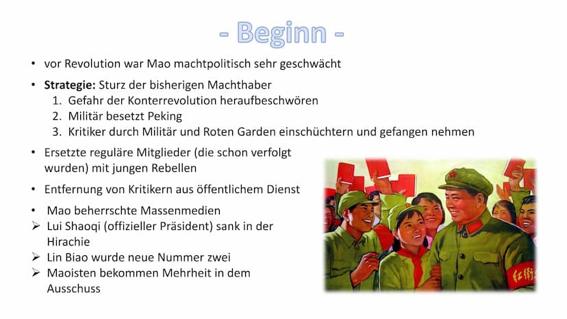 Die
chinesische
Kulturrevolatok Die chinesische Kulturrevolution
Politische Kampagne in der
Volksrepublik China
1966-1976
- Begriffserklärun