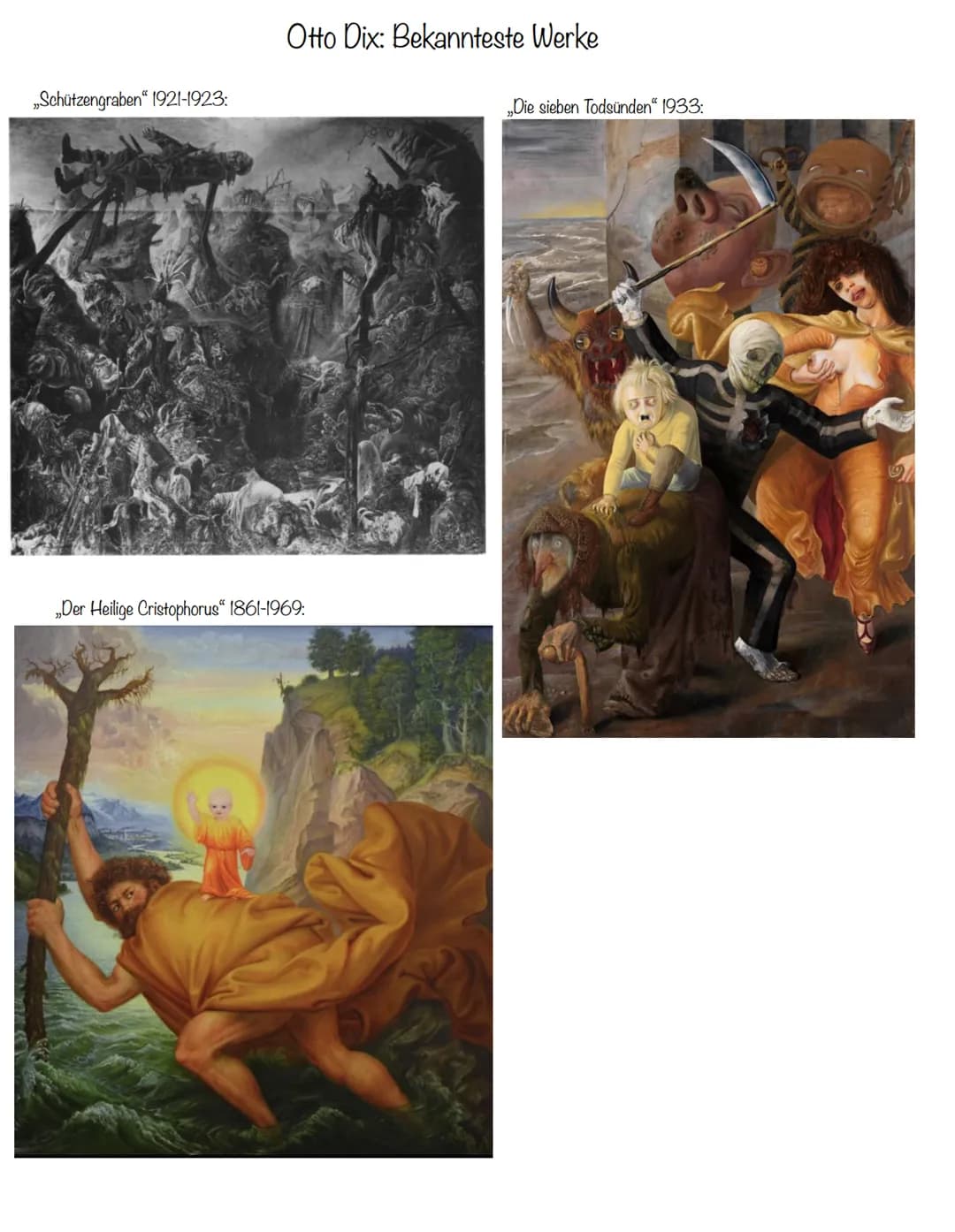Otto Dix
Wilhelm Heinrich Otto Dix
Geboren: 2 Dezember 1891 in Untermhaus
Gestorben: 25. Juli 1969 in Singen am Hohentwiel
Deutscher Maler u