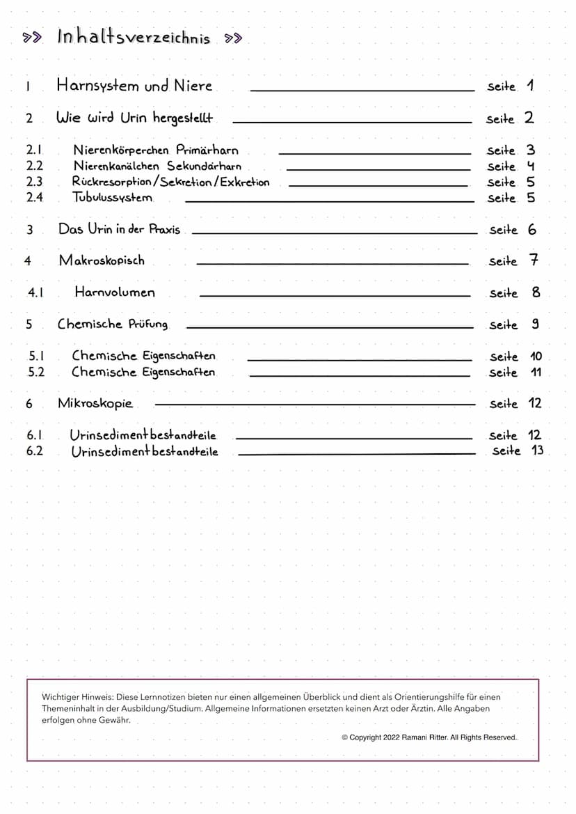 Wie entsteht unser Urin?
Überblick von Niere, Nephron
Analytik von Harn >> Inhaltsverzeichnis >>
| Harnsystem und Niere.
2 Wie wird Urin her