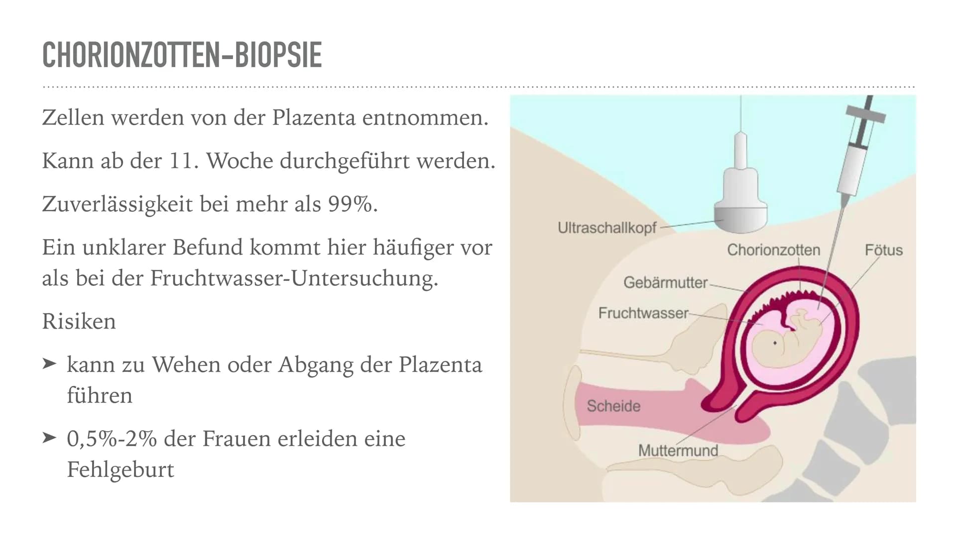 PRÄNATALDIAGNOSTIK WAS IST PRÄNATALDIAGNOSTIK?
Pränataldiagnostik oder PND sind vorgeburtliche Untersuchungen, welche Aussagen
über bestimmt